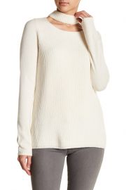 Fate   Choker Neck Knit Sweater at Nordstrom Rack